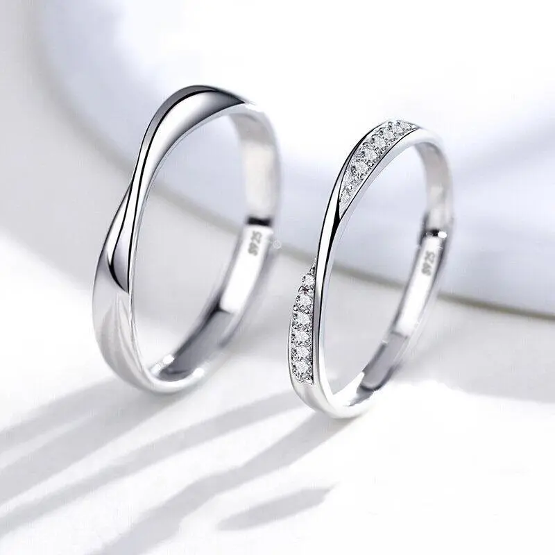 Mobius Ring Silver Ring For Men And Women