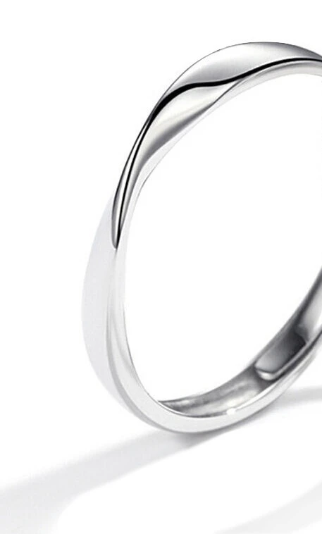 Mobius Ring Silver Ring For Men And Women
