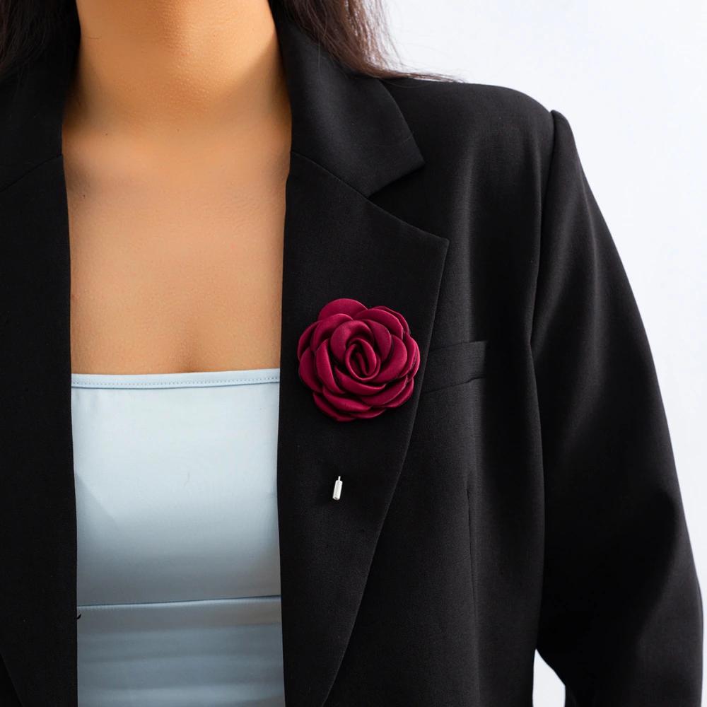 Rose Camellia Anti Exposure Brooch