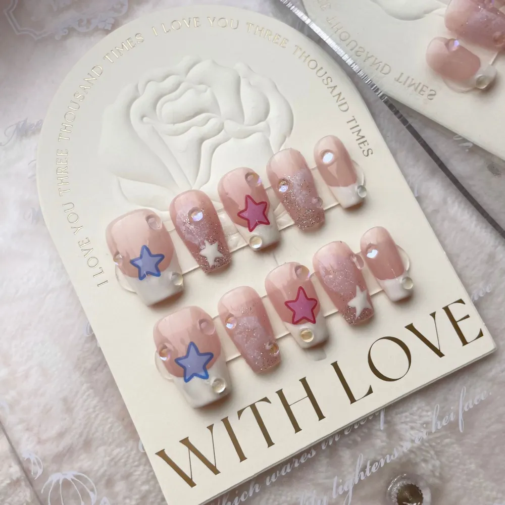 Handmade Nail Sticker Removable