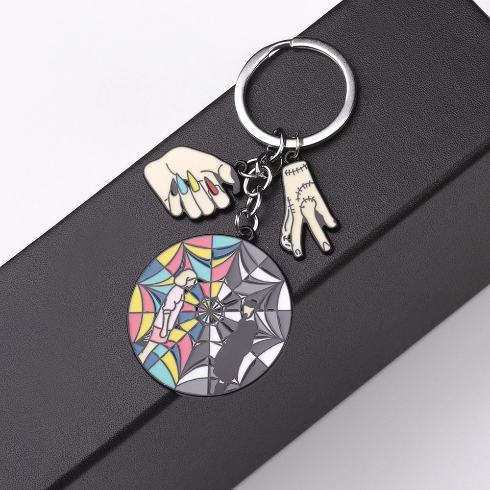 Black Wednesday Keychain New Key Pendant