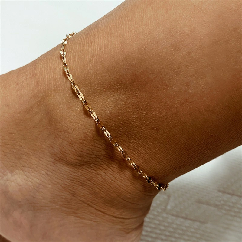 Women's Stainless Steel Anklets Simple