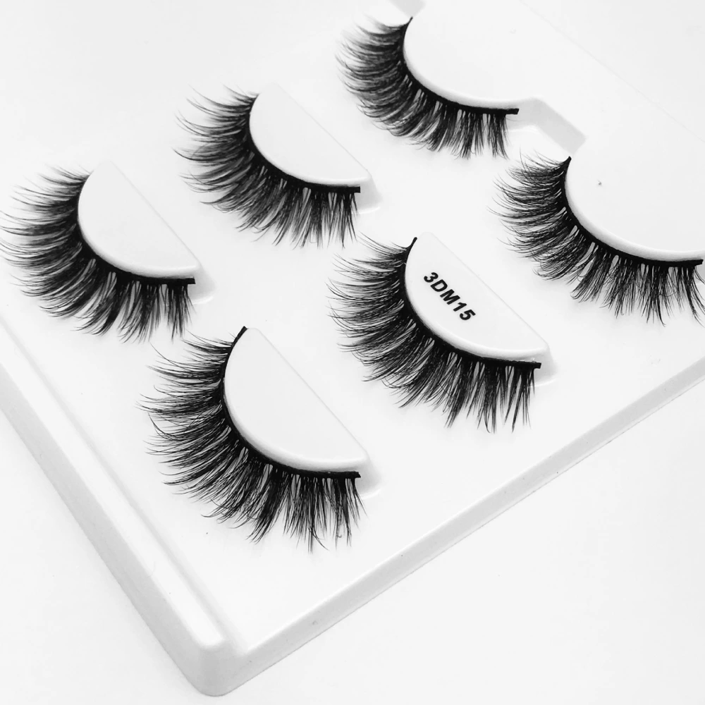 3D Layer Mink Hair Handmade Natural Thick Eyelash