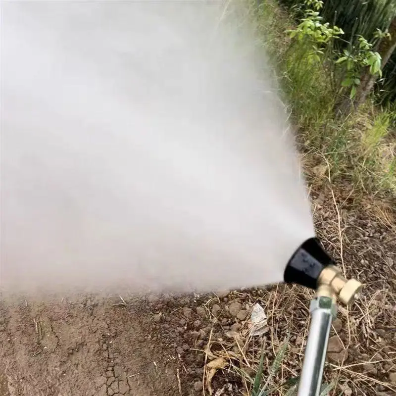 Pesticide Spray Nozzle Atomization Gas Vortex Windproof High-pressure Spray Gun