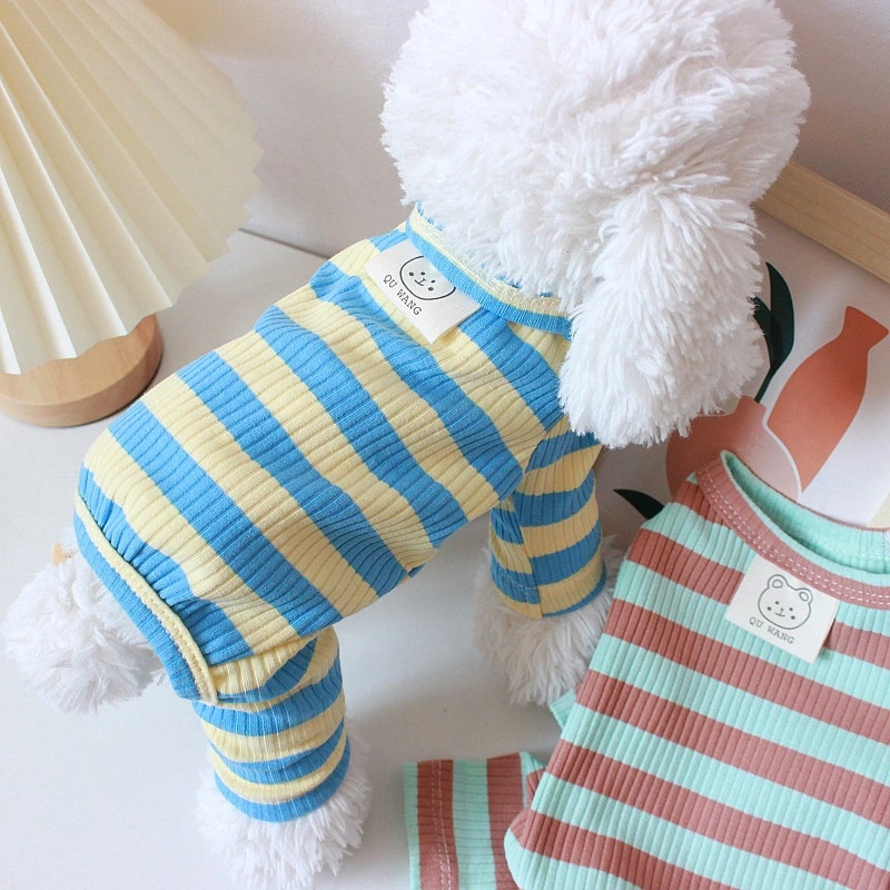 Pet Clothes Spring And Summer Thin Four-leg Home Wear Teddy