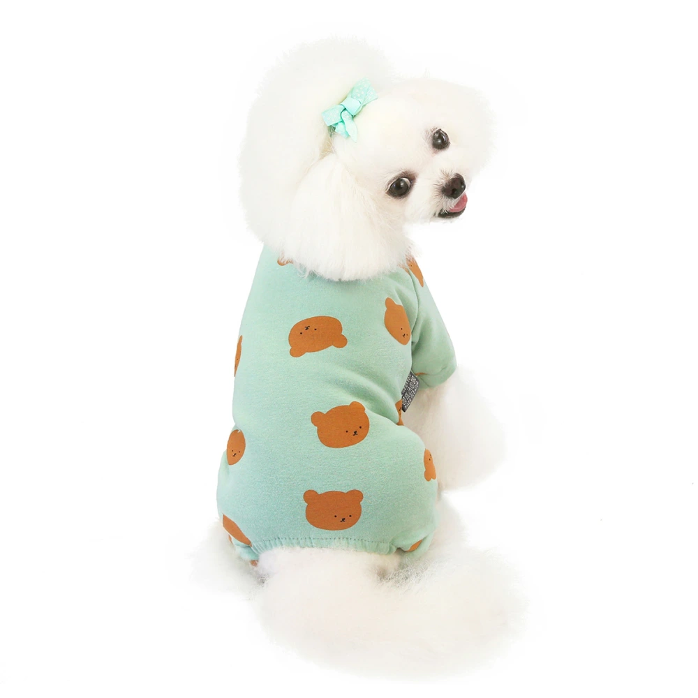 Winter Autumn And Winter Dog Clothing Pet Clothes Thick Version Four-leg Sweater