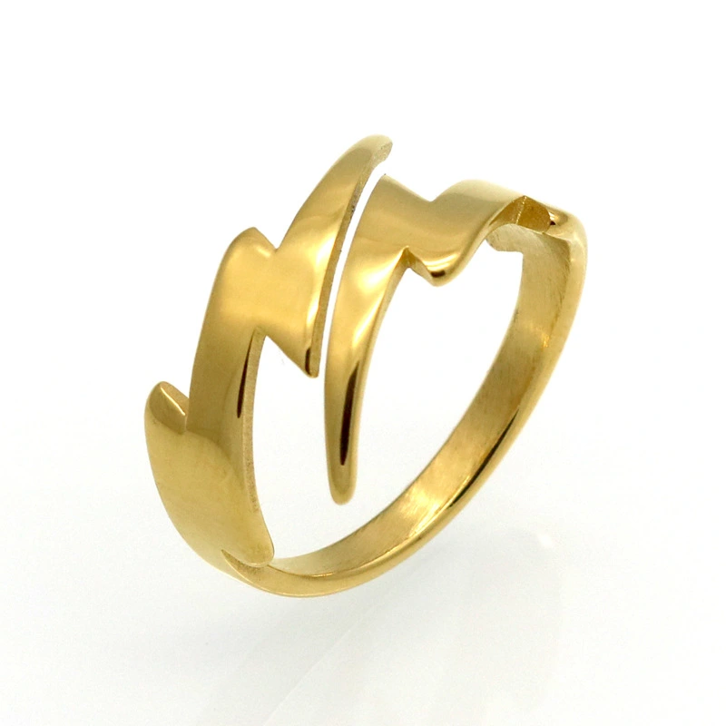 Simple Lightning Versatile Personality Ring