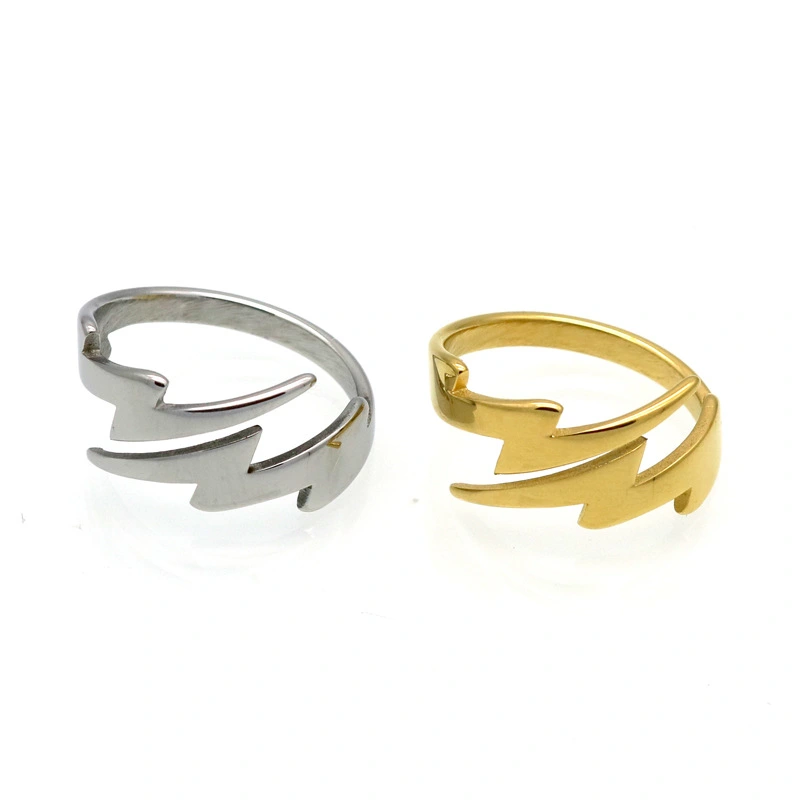 Simple Lightning Versatile Personality Ring