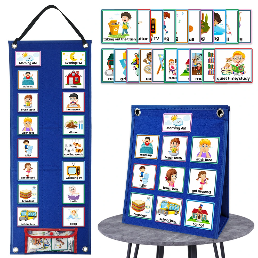 Children's Visual Schedule Daily Work