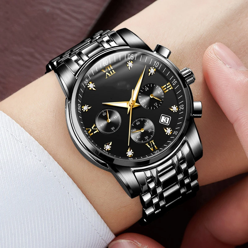 Men's And Women's Stylish And Versatile Quartz Waterproof Watch