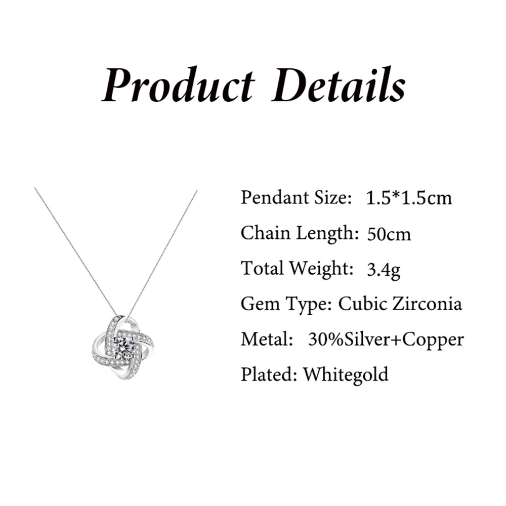 Light Luxury Minority Design Mother's Day Gift Four-leaf Clover Necklace