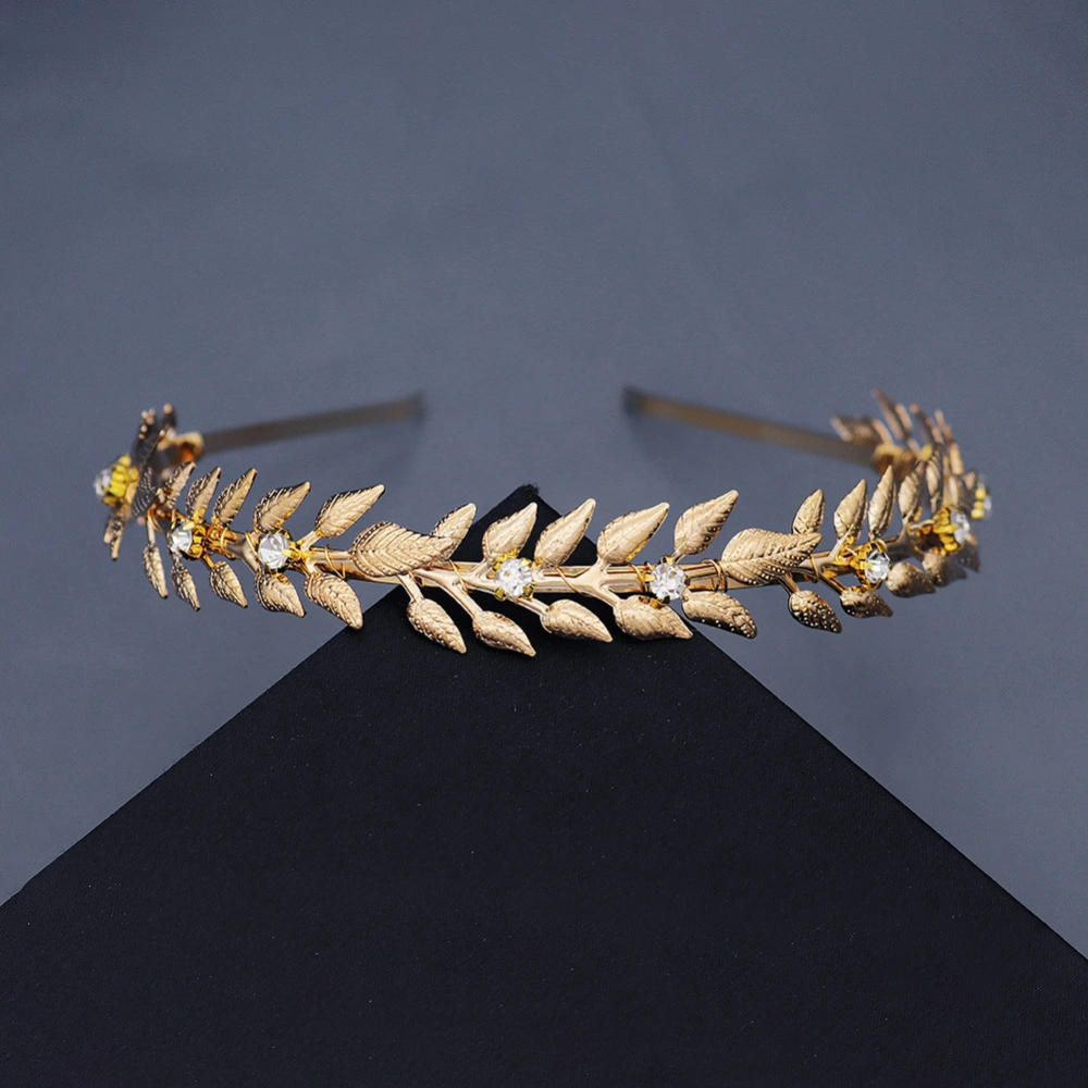 Online Influencer Jewelry Retro Golden Headband