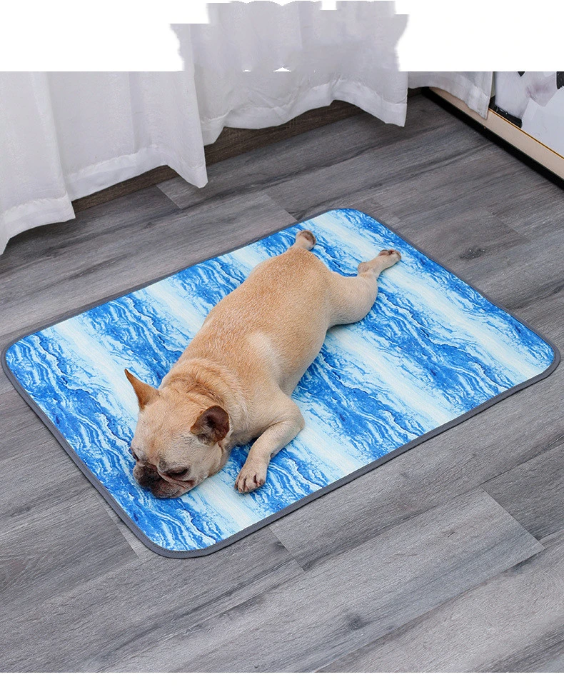 Pet Ice Silk Mattress Summer Refreshing Breathable Cooling Cooling