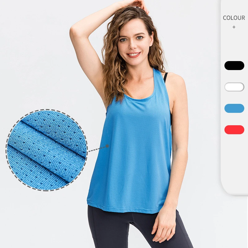 Women's Yoga Fitness Smock Loose Running Exercise
