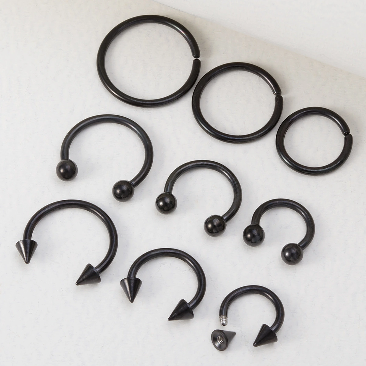 Nose Stud Stud Earrings Labret Set Combination