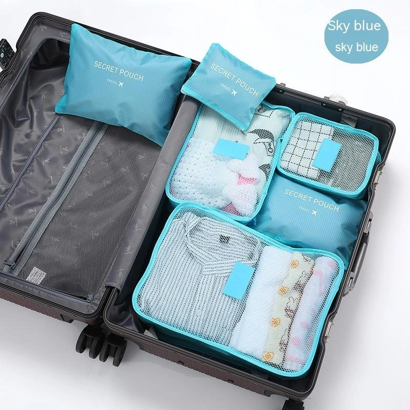 Travel Storage Bag Set Of Six