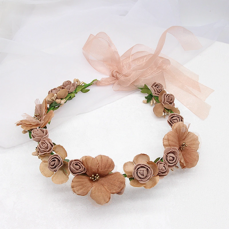 Artificial Wreath Photo Bridal Hair Accessories