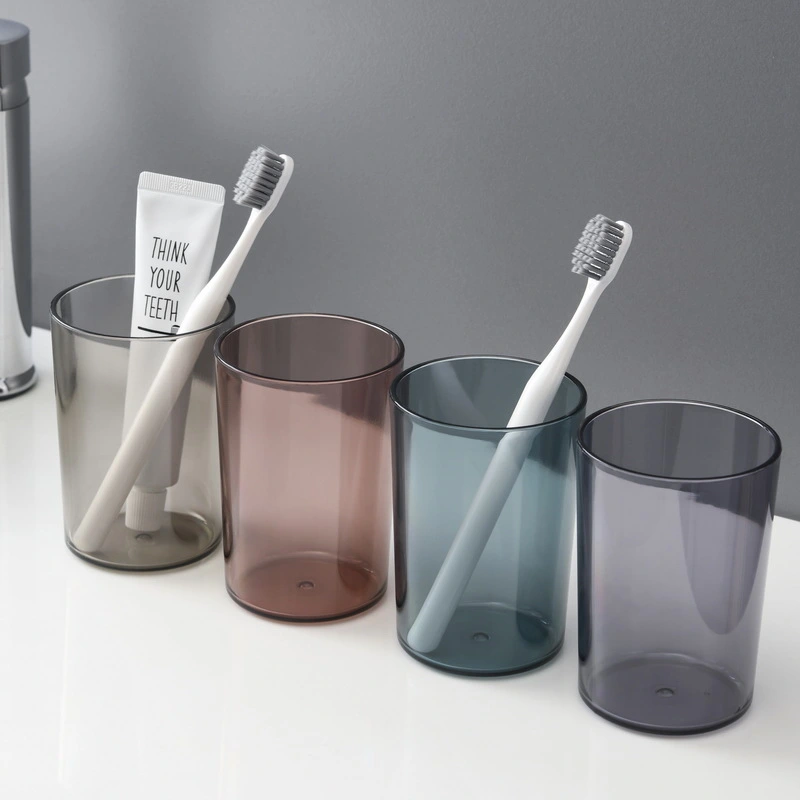 Light Luxury And Simplicity Mouthwash Transparent Plastic Cup