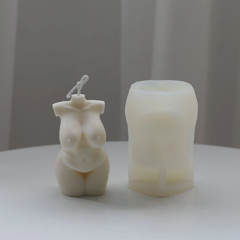 Fat Women's Body Shape Candle Mould Silicone Mold