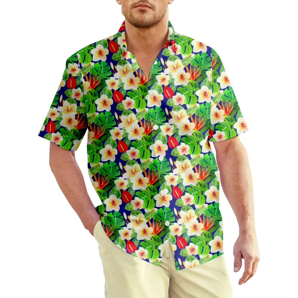 Men's Hawaiian Shirt  Graphic 3D Shirt Collar 3D Print Casual Daily Short Sleeve Print Clothing Apparel Cartoon Classic/Summer/Summer