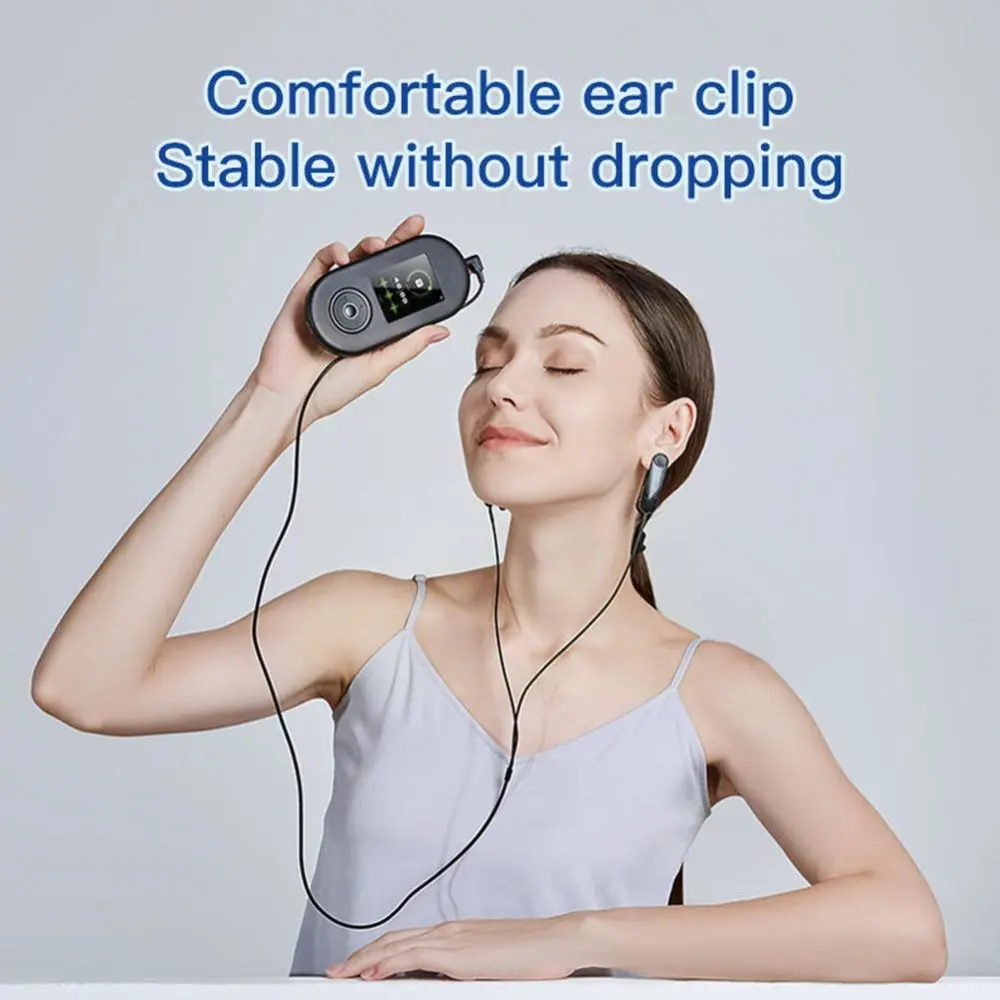 Sleeping Aid Instrument Physiotherapy Ear Clip Black Technology Intelligent Micro Current