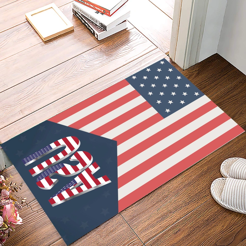 4th of July Doormat,Non-Slip Backing-Perfect for Indoor and Outdoor Use