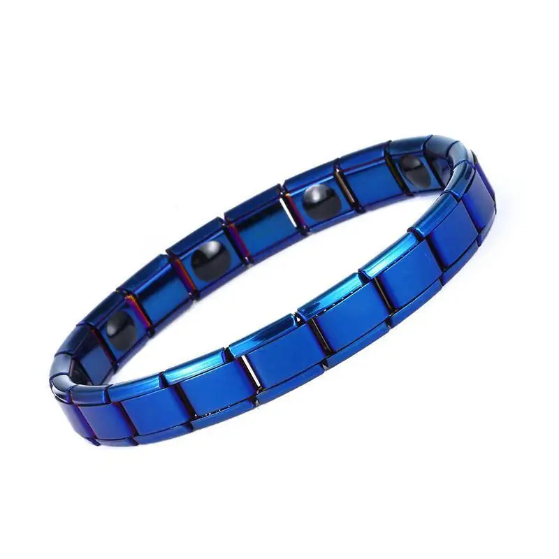 Men's And Women's Bracelet Fashion Simple Stainless Steel Magnetic Therapy