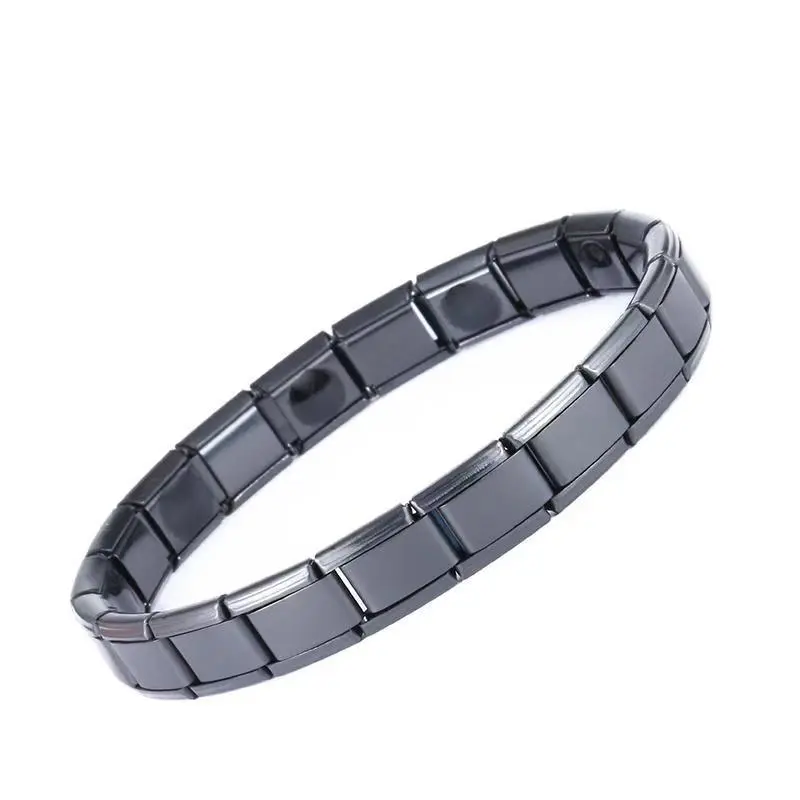 Men's And Women's Bracelet Fashion Simple Stainless Steel Magnetic Therapy