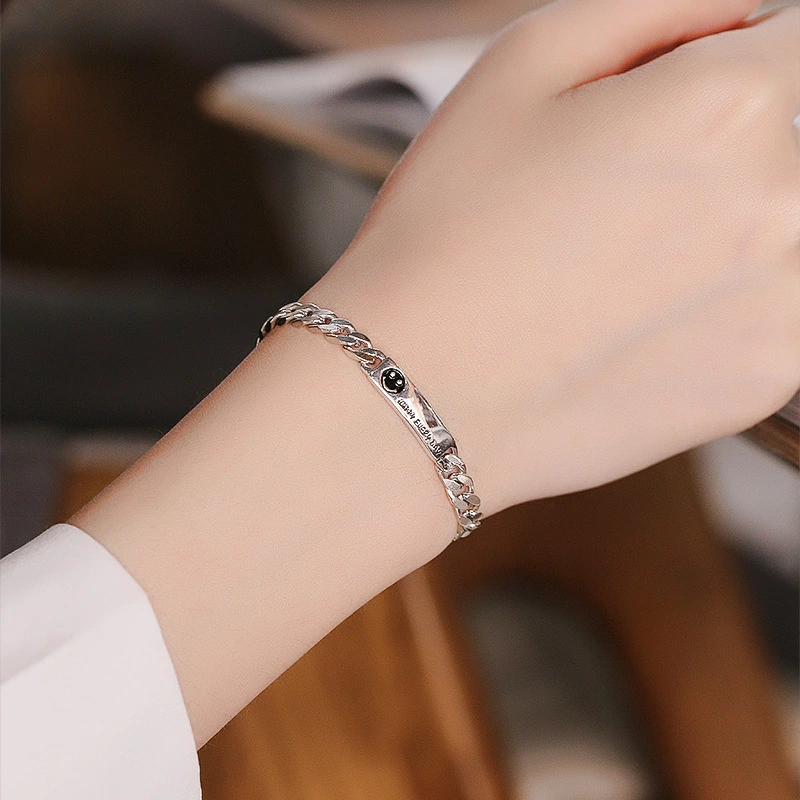 S925 Sterling Silver Retro Bracelet