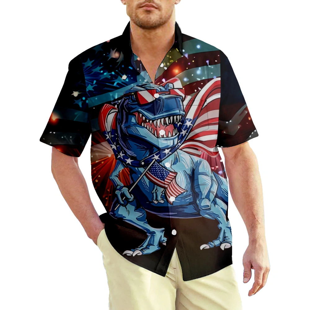 T shirts 4th July Independence Day Men's Shirts Print Clothing Men'S Tshirt,Undershirt For Men's