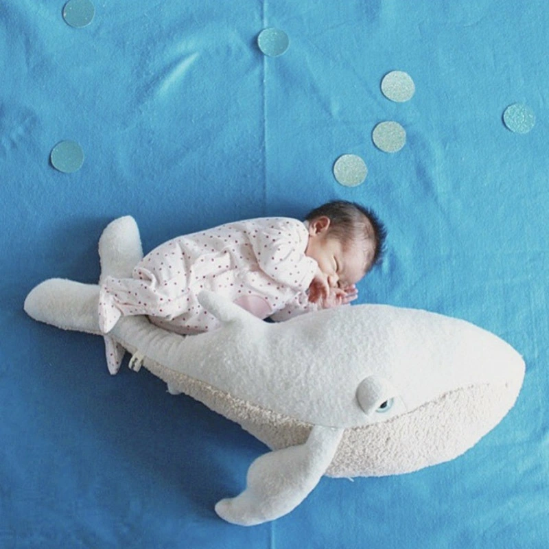 Whale Dolphin Pillow Super Soft Marine Animal Pillow Baby Toy