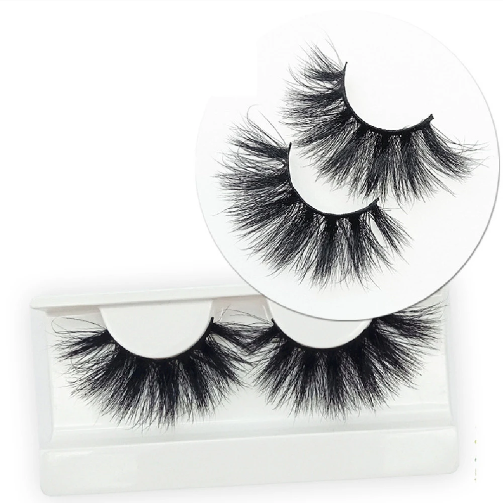 A Pair Of Fake 25mm Mink Hair Eyelash