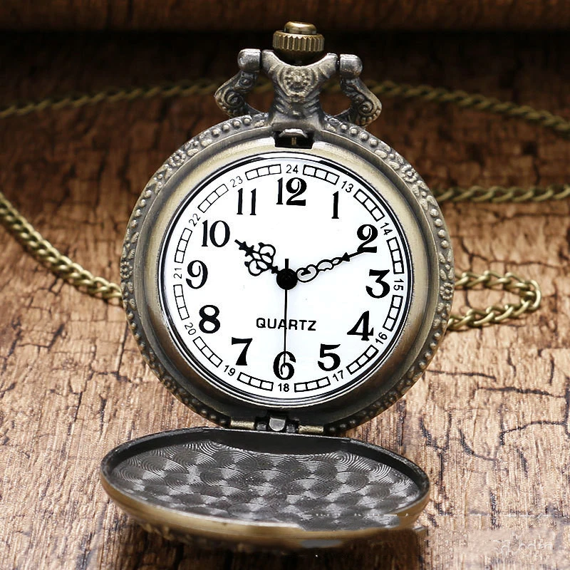 Fashion Simple Classic Retro Lanyard Pocket Watch