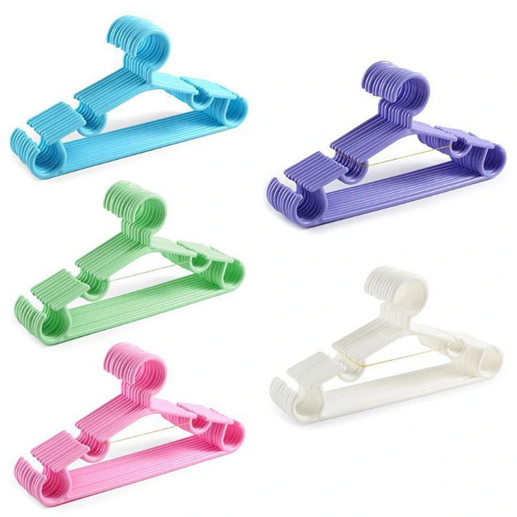 Candy Colored Non Slip Plastic Hanger