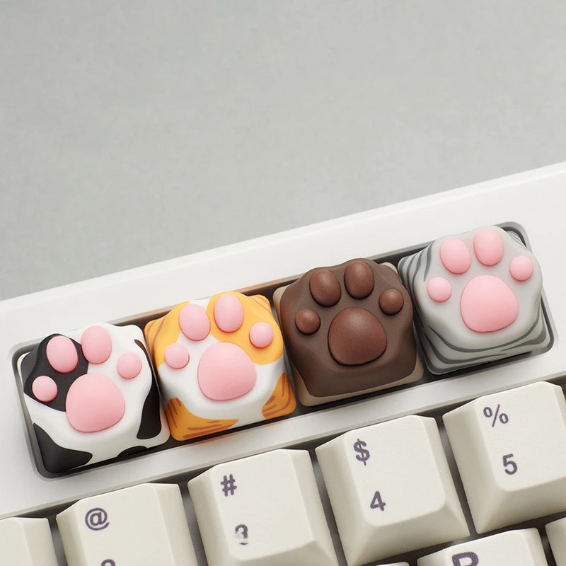 Zomo Cat Claw Keycap Mechanical Keyboard ABS Silicone Keycap