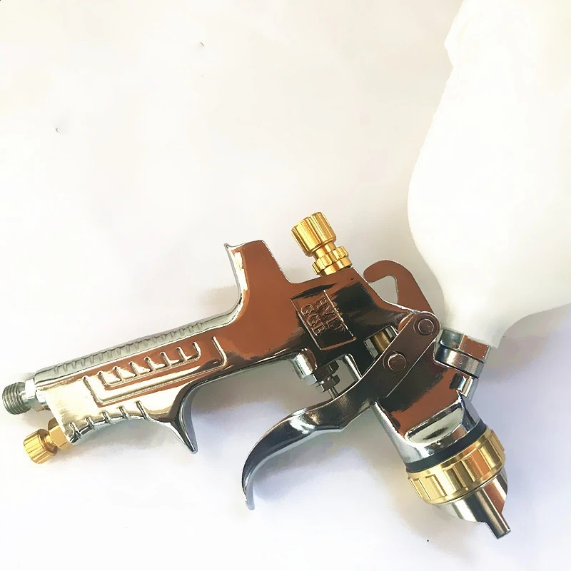 W960 Upper Pot Golden Red Low Pressure Environmental Protection Spray Gun