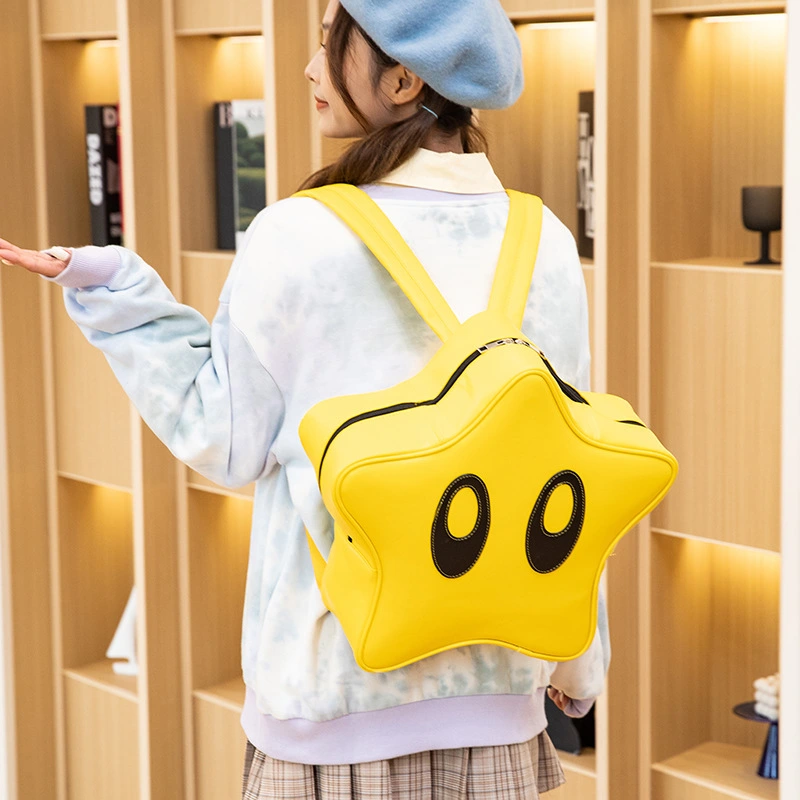 Cute Schoolbag Female Star Shape Backpack