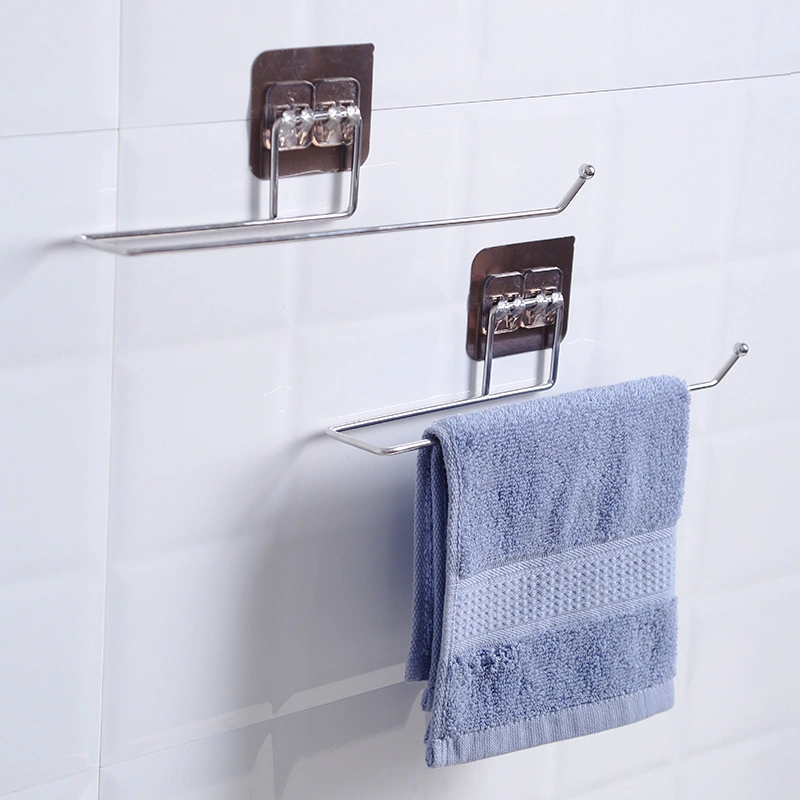 Lazy Rag Rack Free Perforation Hanging Towel Rack