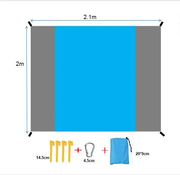 Beach Mat Folding Waterproof Picnic Mat
