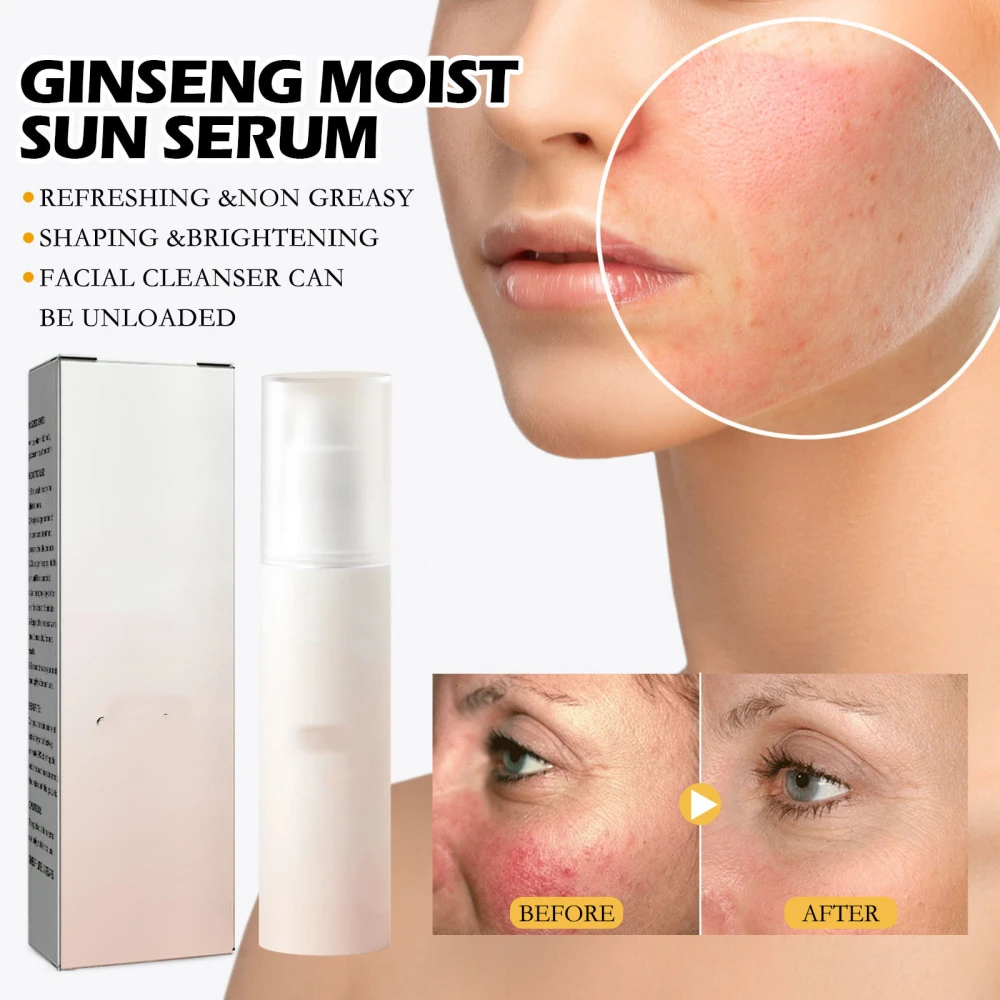 Moisture Replenishment Repair Ginseng Moisturizing Sunscreen Essence