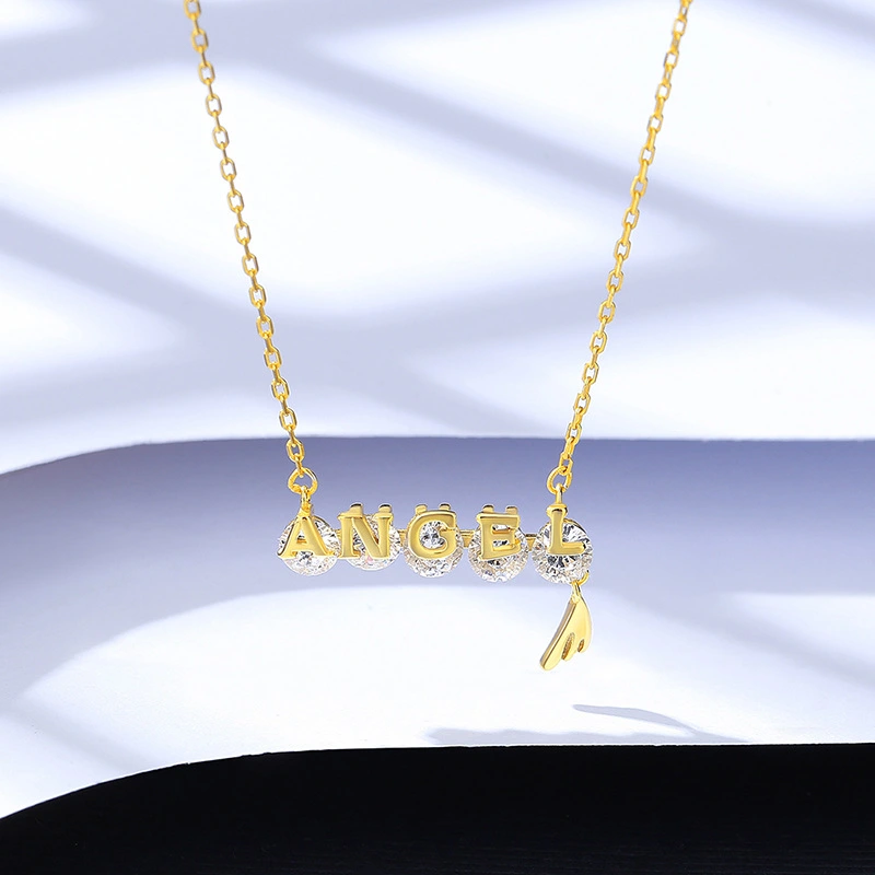 Women's All-match Necklace With Letters