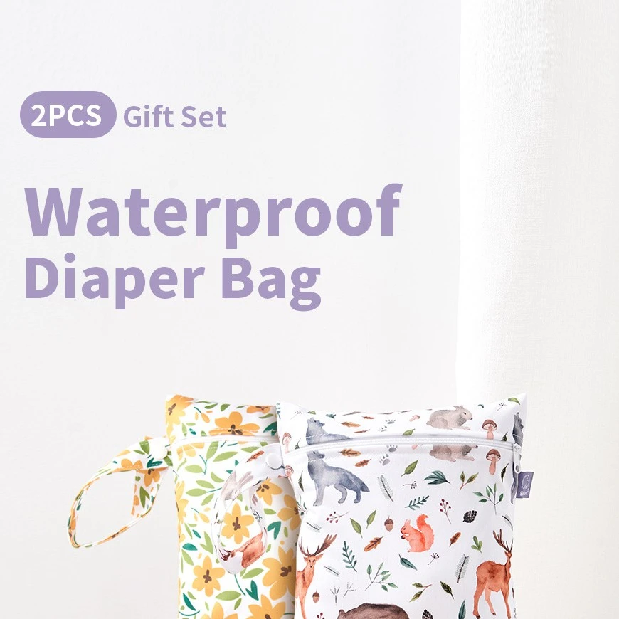 Double Package Small Zipper Waterproof Buggy Bag