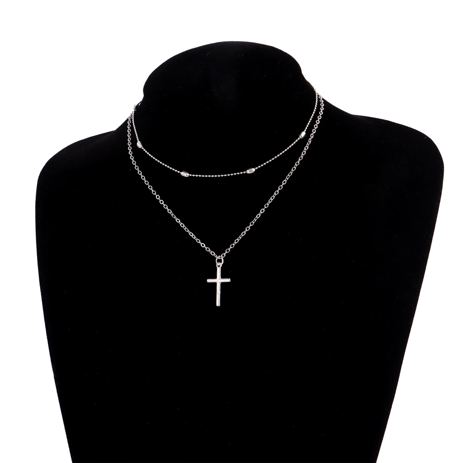 Women's Fashion Double-layer Clavicle Chain