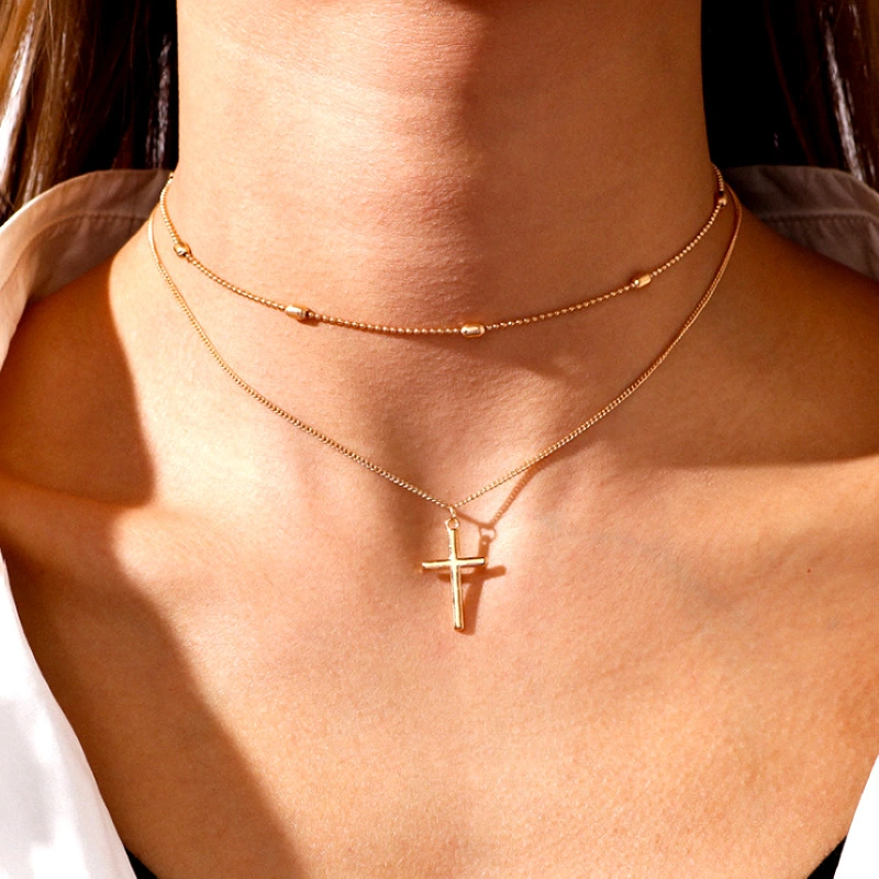 Women's Fashion Double-layer Clavicle Chain
