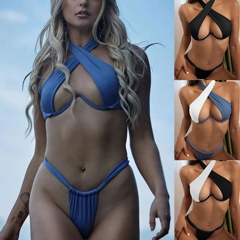 Women's Fashion Bikini Split Swimsuit