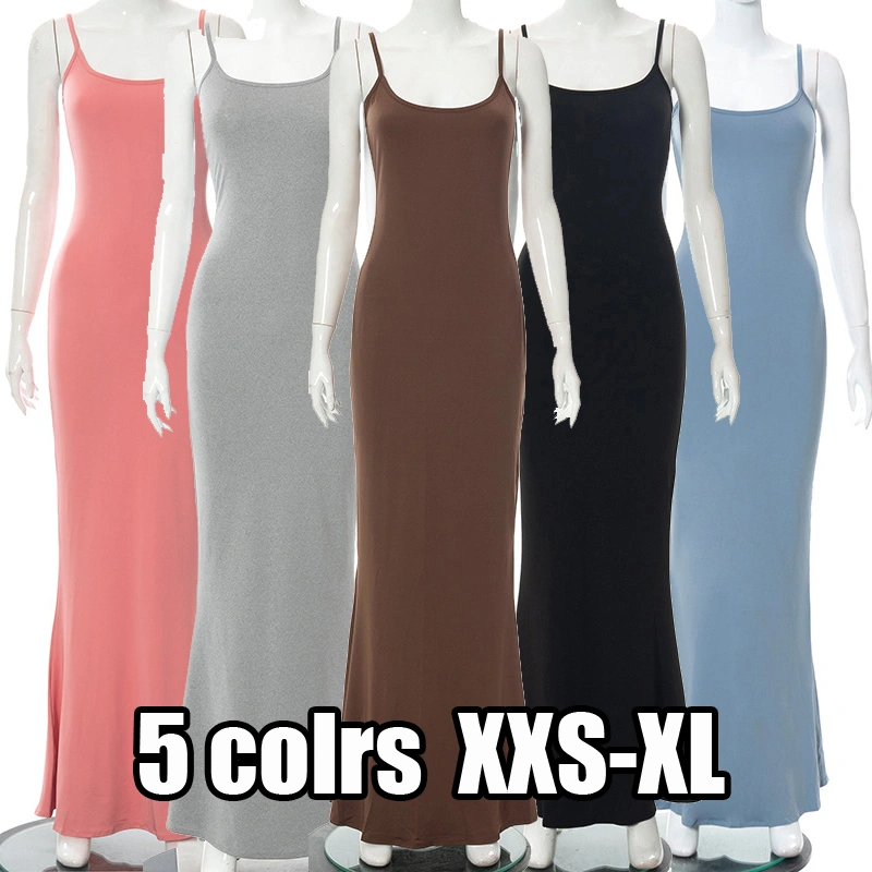 Women's Cami Bodycon Dress with Spaghetti Strap