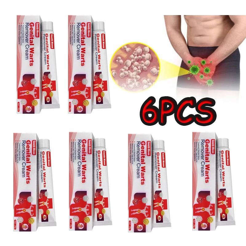 6PCS Genital Wart Herpes Remover Ointment