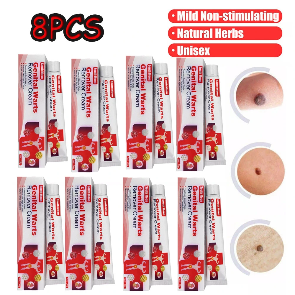 8PCS Spot Marks Wart Remover Mole Removal Creams