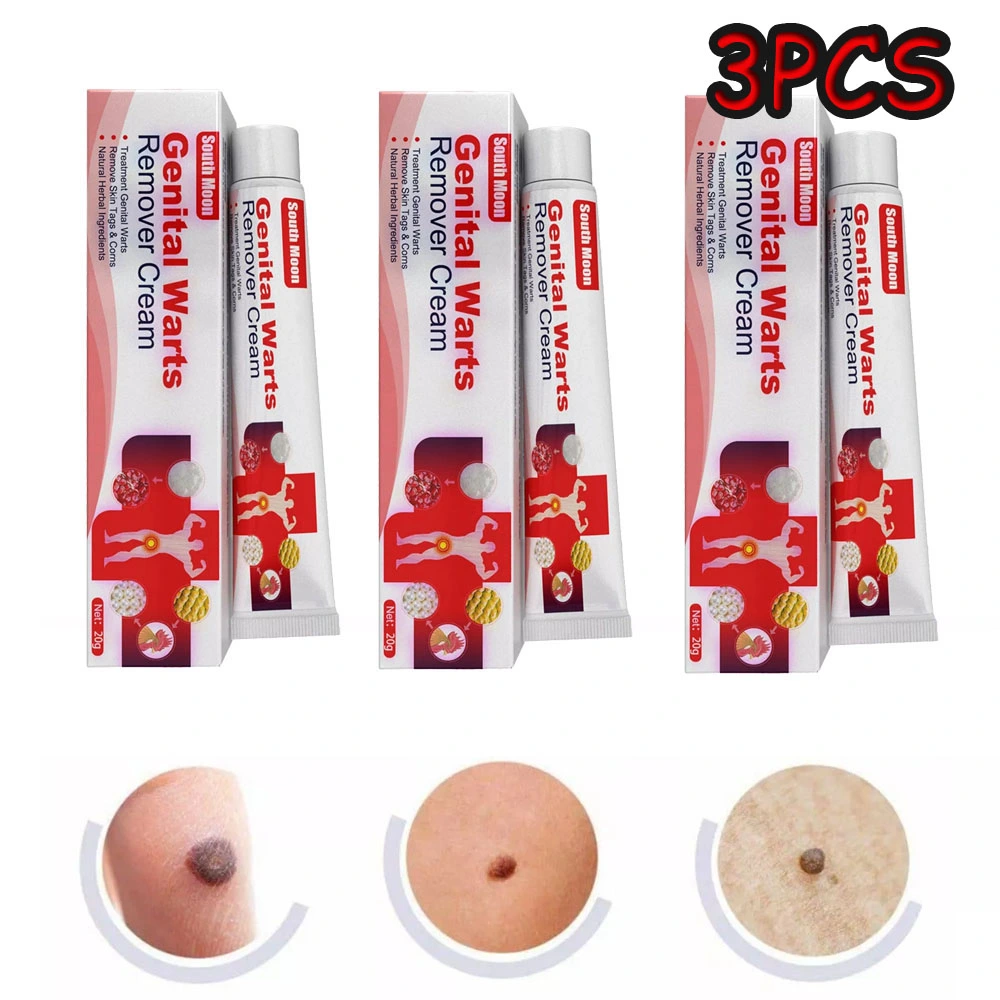 3PCS Genital Wart Herpes Remover Ointment