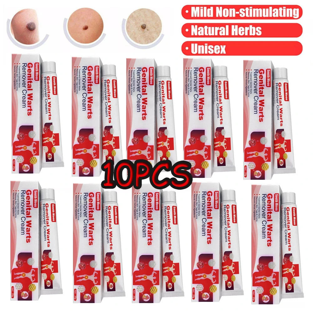 10PCS Spot Marks Wart Remover Mole Removal Creams